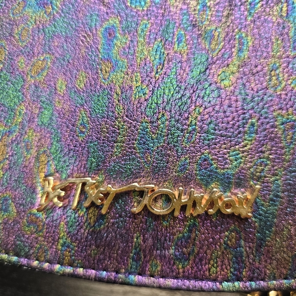 Betsey Johnson Glitter Unicorn Crossbody Bag OS - Picture 5 of 11